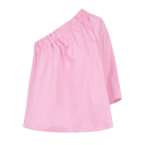 Hansen & Gretel FORMOSA ONE SHOULDER TOP PRISM PINK - Picture 2 of 15